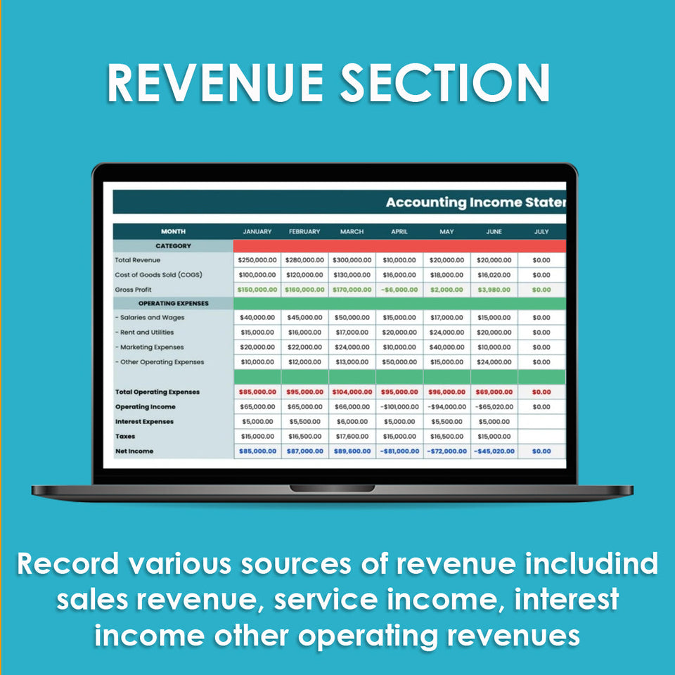 Income Statement Tool