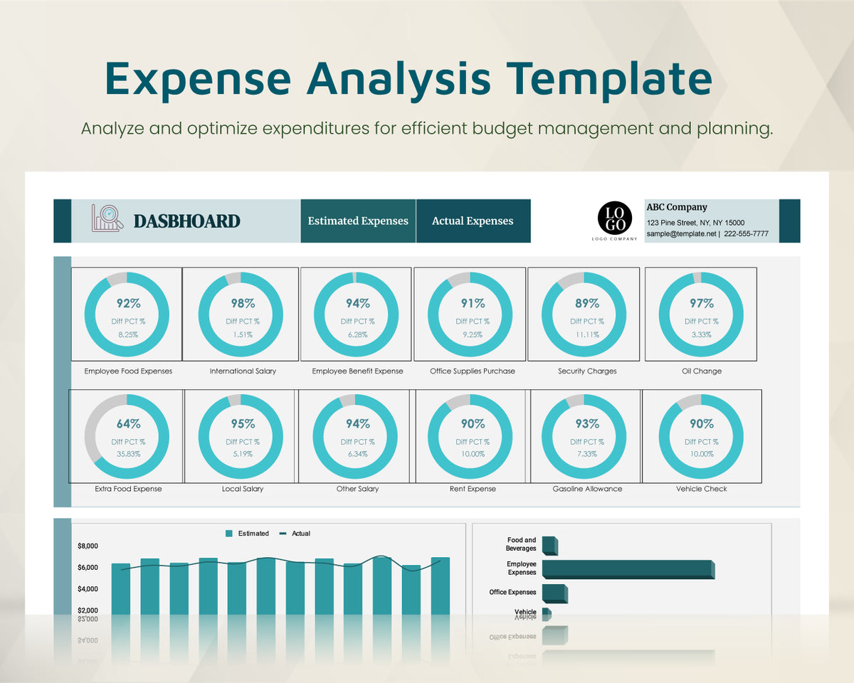 20 Small Business Excel Templates Bundle