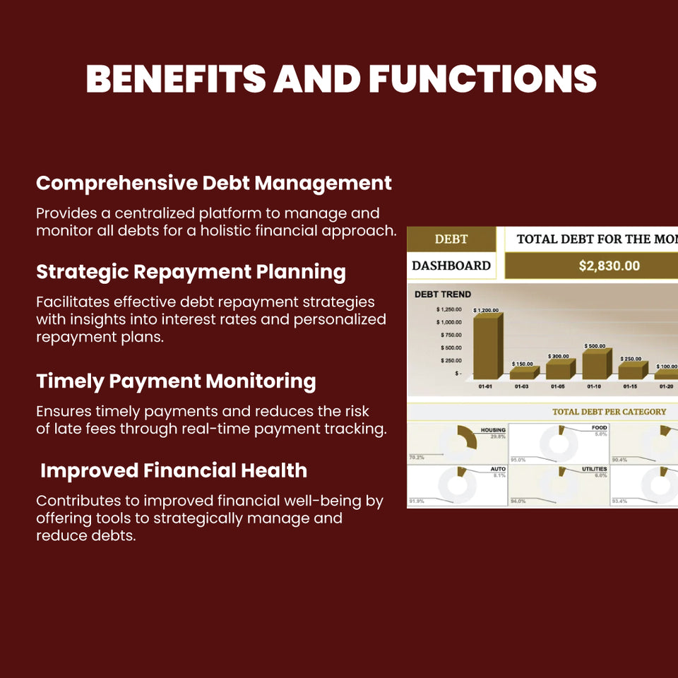 Debt Dashboard Template