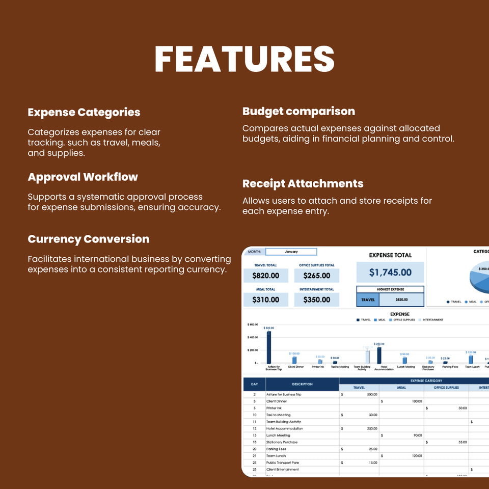 Expense Report Template