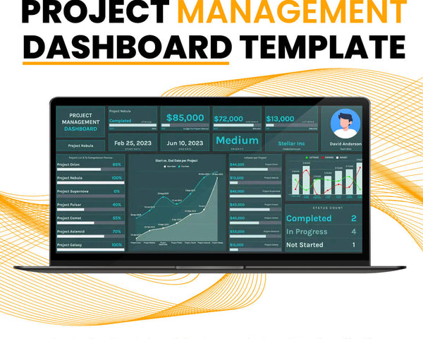 Project Management Dashboard Template